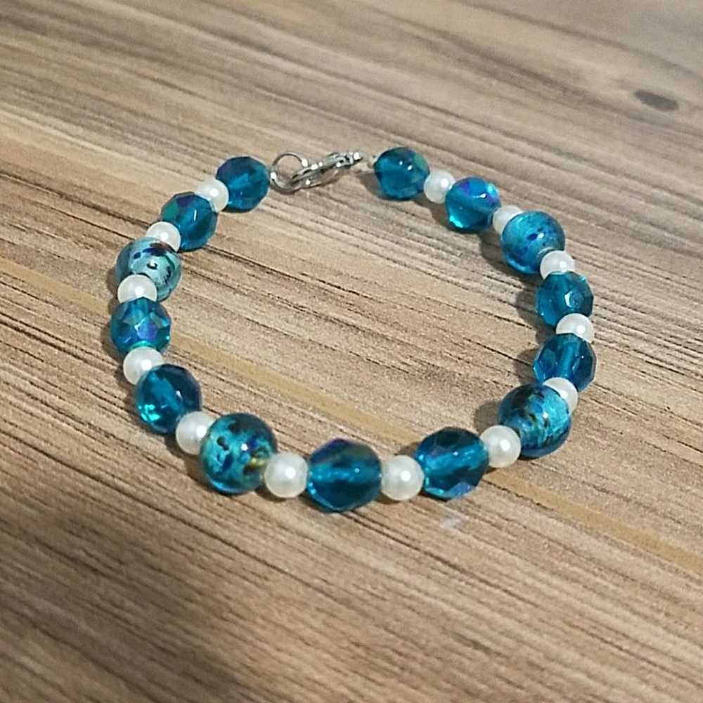 Blue bracelet